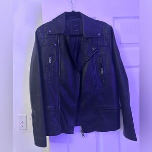 Leather jacket